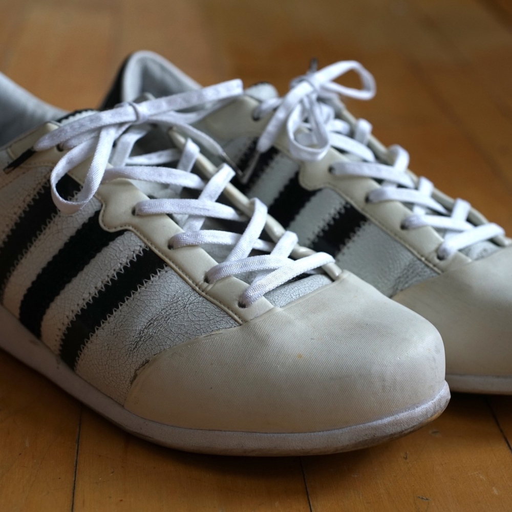 Y- 3 leather sneakers